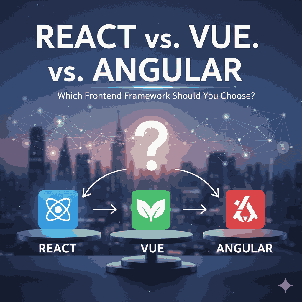 React vs. Vue vs. Angular Which Frontend Framework Should You Choose