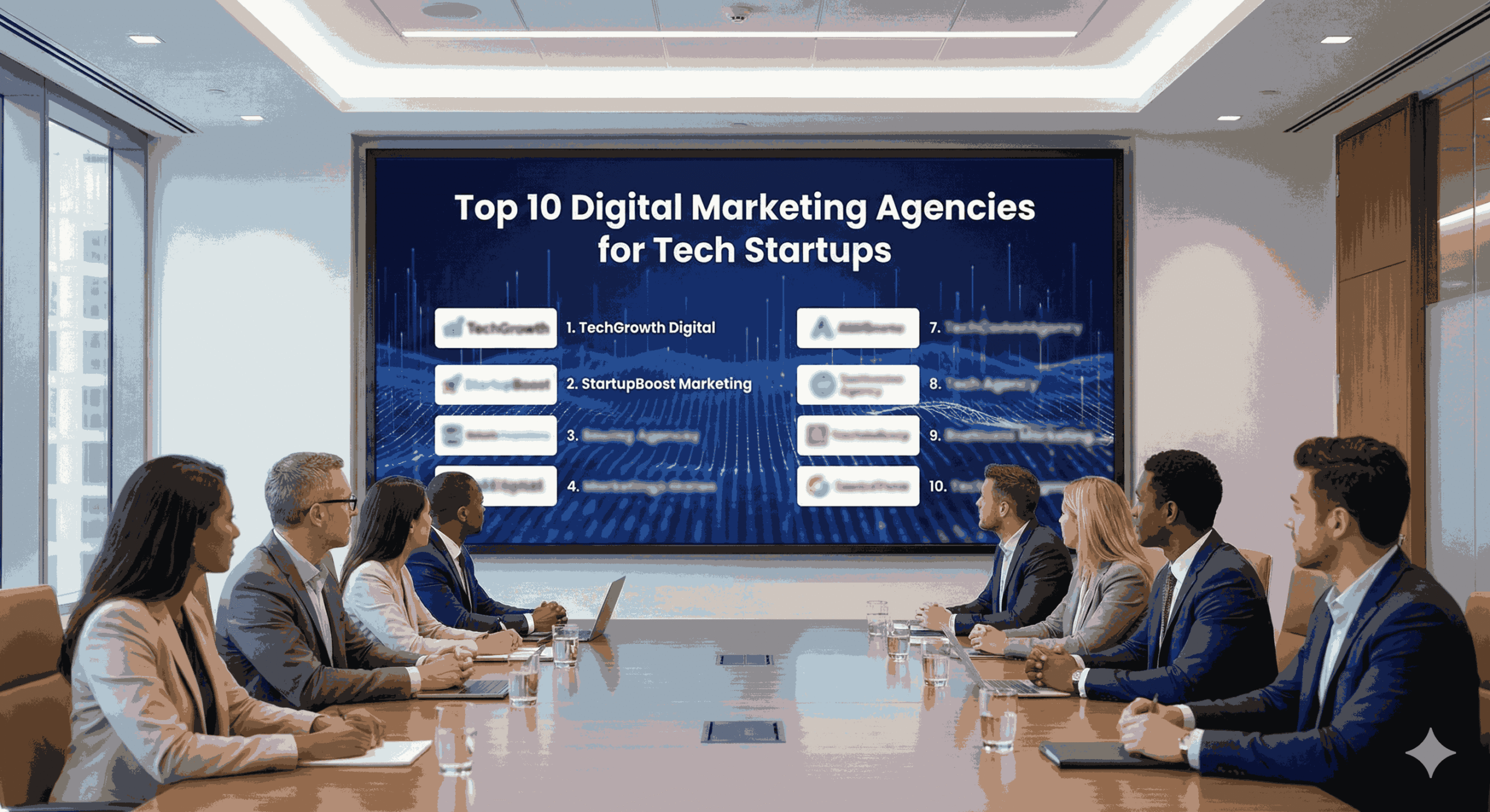 Top 10 Digital Marketing Agencies for Tech Startups.