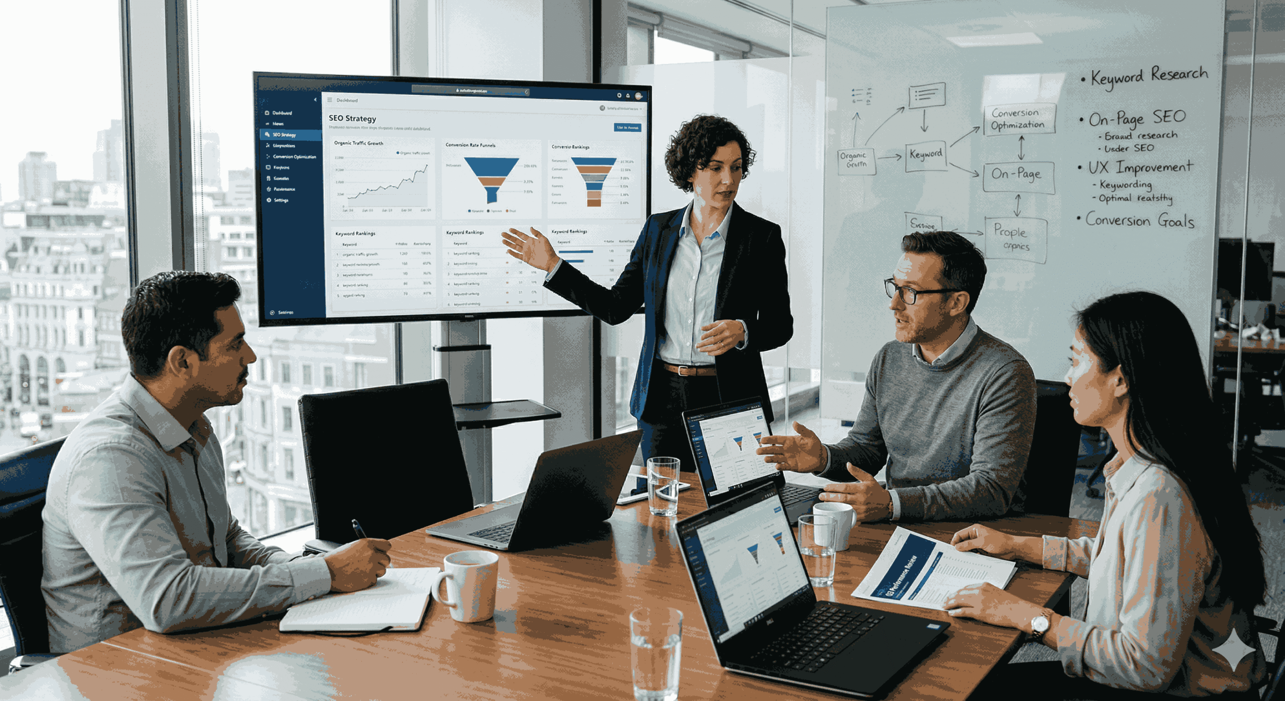 SEO and conversion strategy consulting