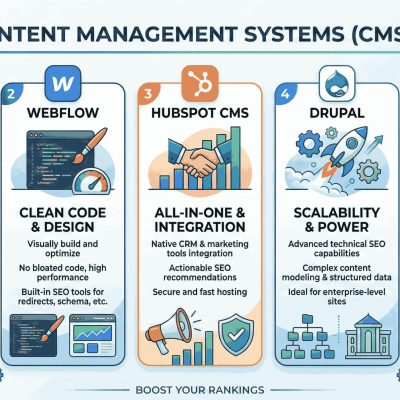5 Best Content Management Systems (CMS) for SEO.