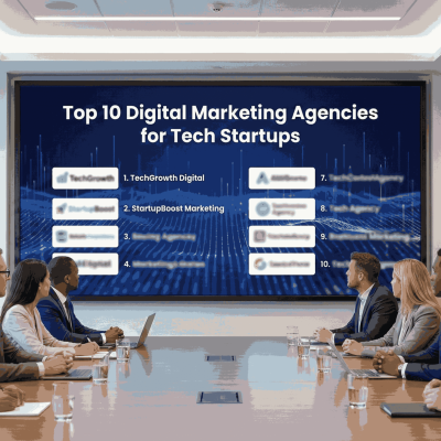 Top 10 Digital Marketing Agencies for Tech Startups.