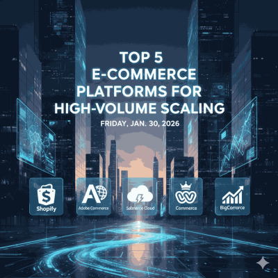 Top 5 E-commerce Platforms for High-Volume Scaling