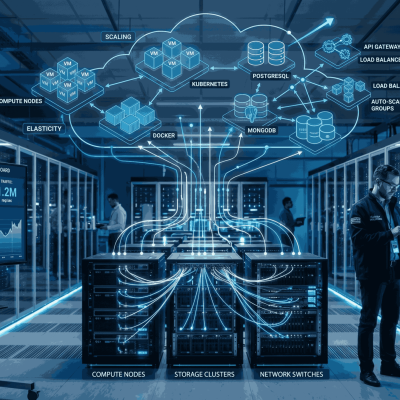 scalable cloud infrastructure setup